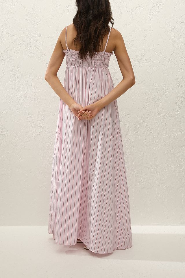 Faithfull The Brand - Presa Maxi Dress in Fiori Stripe Palazzo