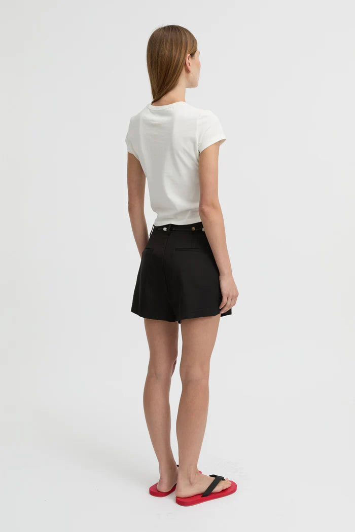 Blanca - Bean Shorts in Black