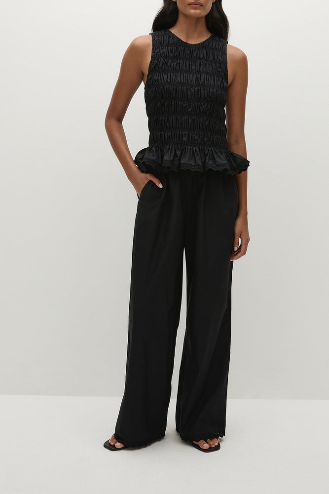 Faithfull The Brand - Thea Top in Black