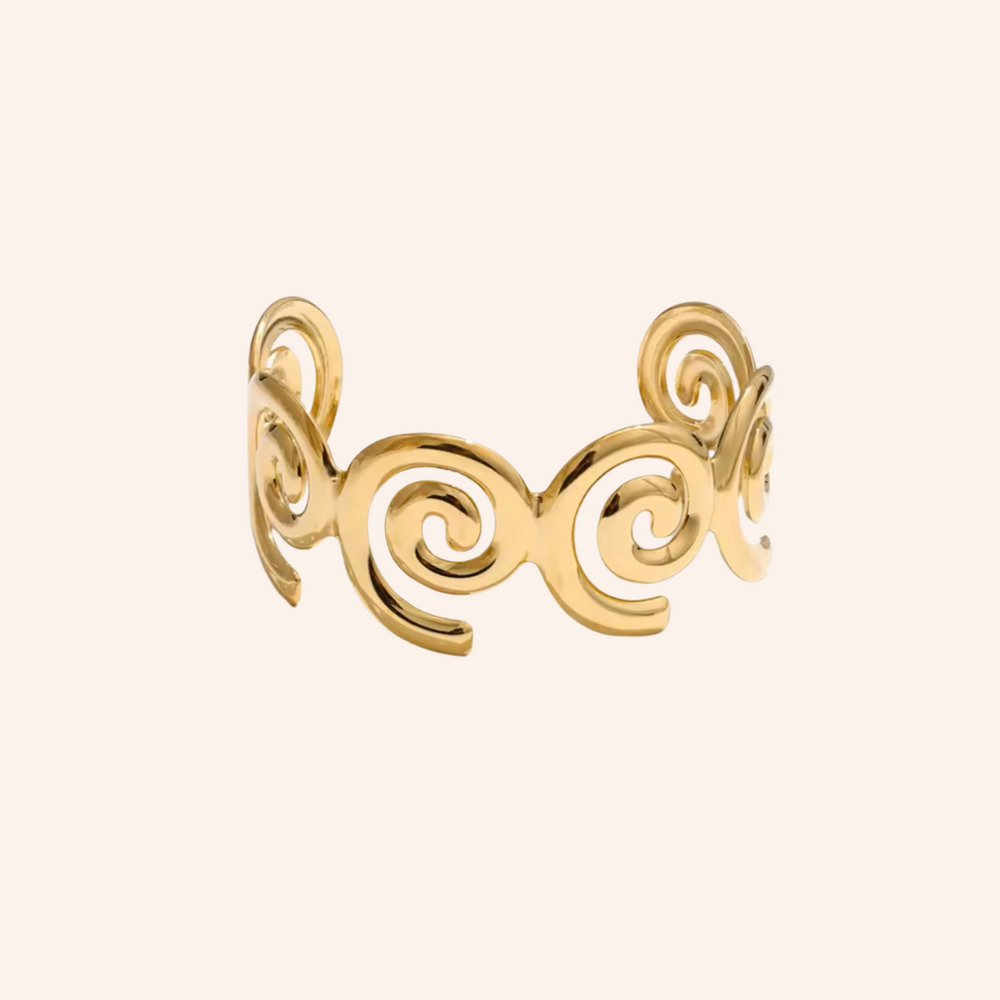 We Are Emte - Willow Cuff in Gold Plated