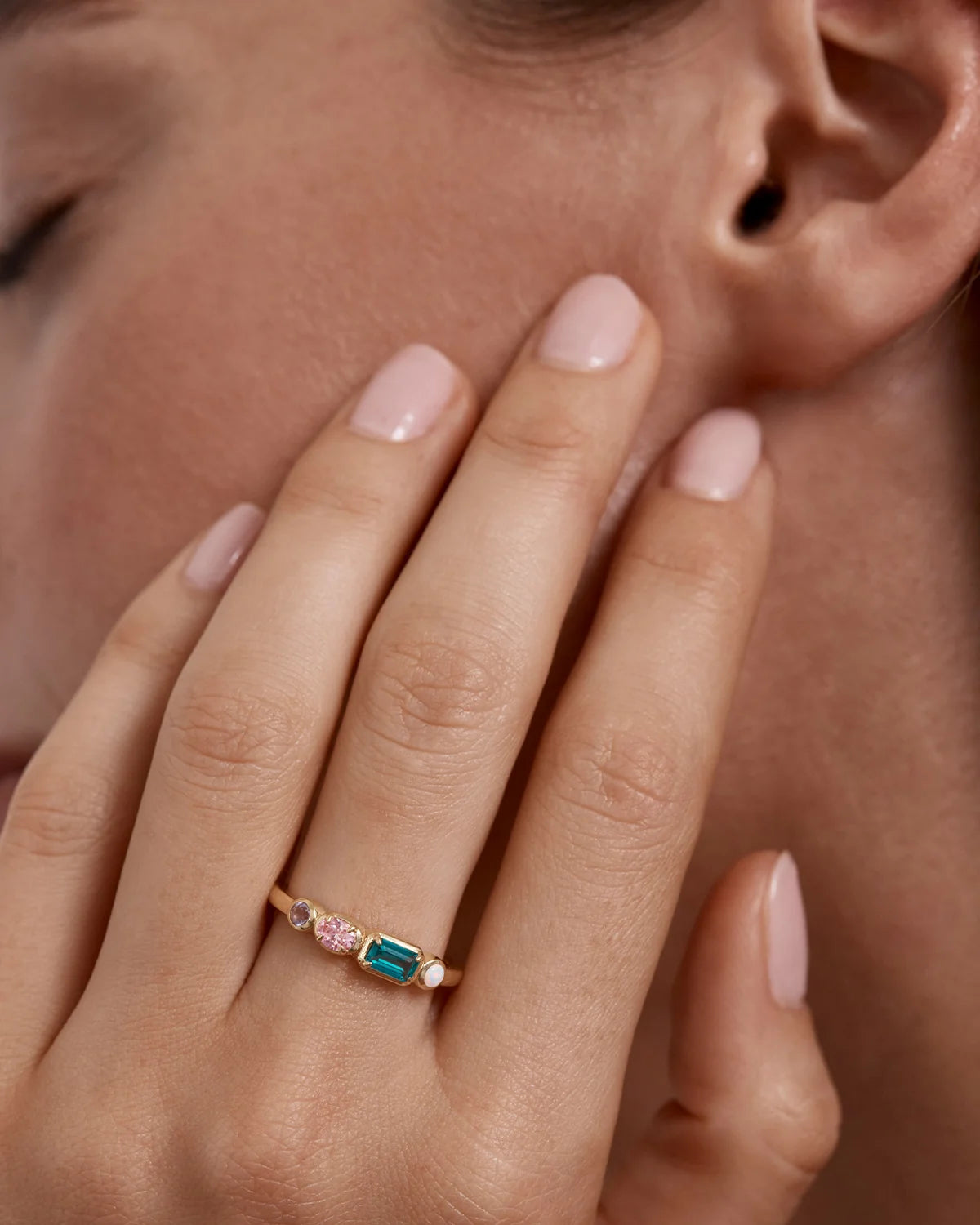 By Charlotte - You Are Infinite Ring in Gold