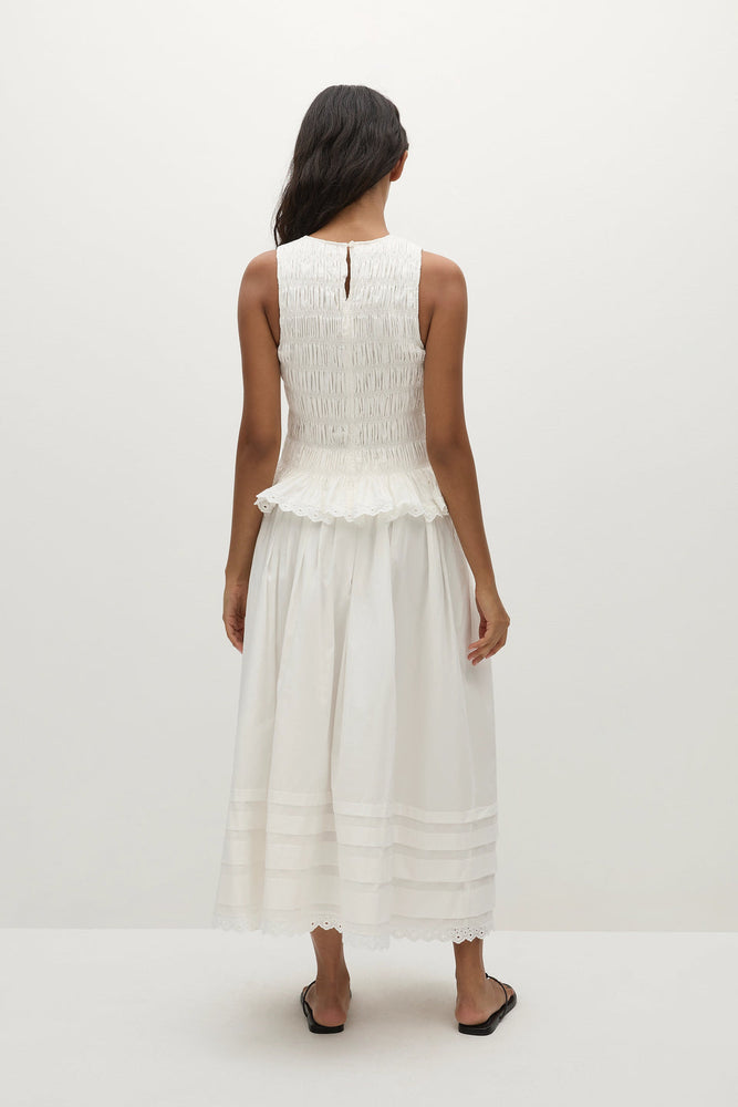 
                      
                        Faithfull The Brand - Thea Top in White
                      
                    