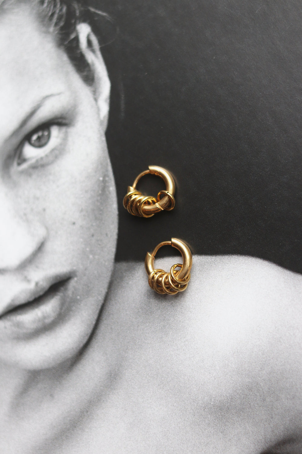 Margaux Lee - Ringo Mini Hoops Gold