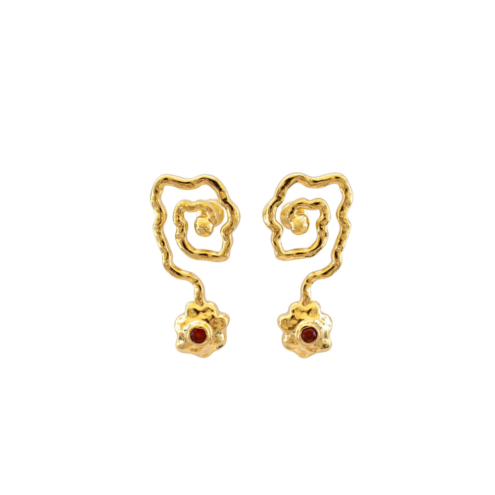 Käärme Jewels - Swirl Earrings