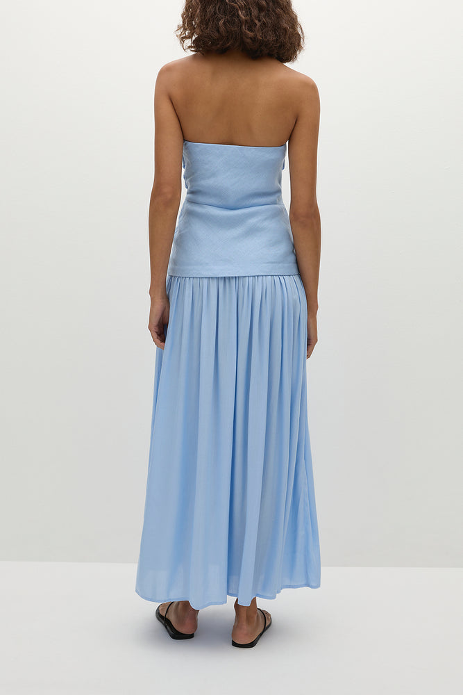 
                      
                        Faithfull The Brand - Hedy Maxi Dress in Mineral Blue
                      
                    