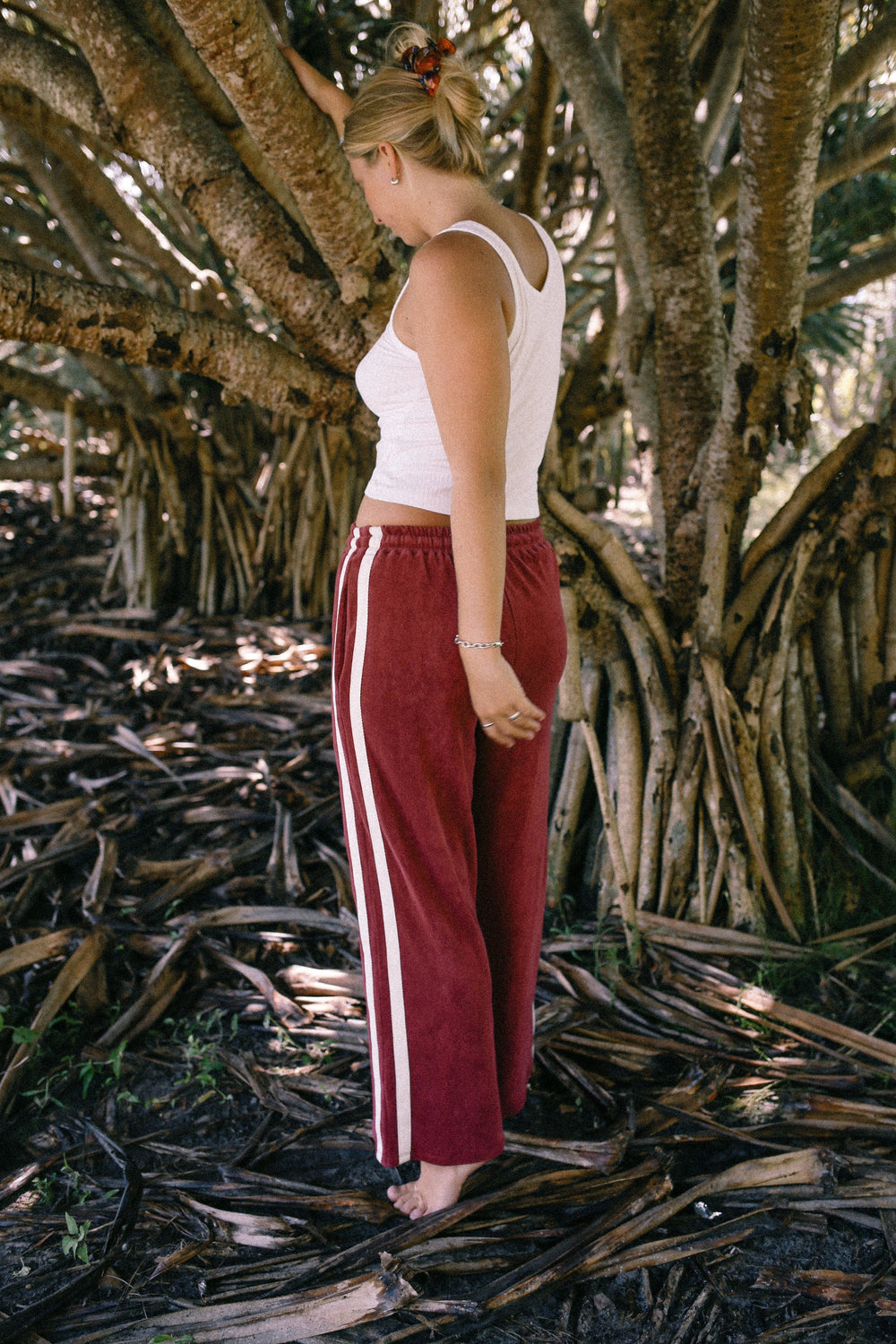 Atmosea - Après Surf Pant in Berry