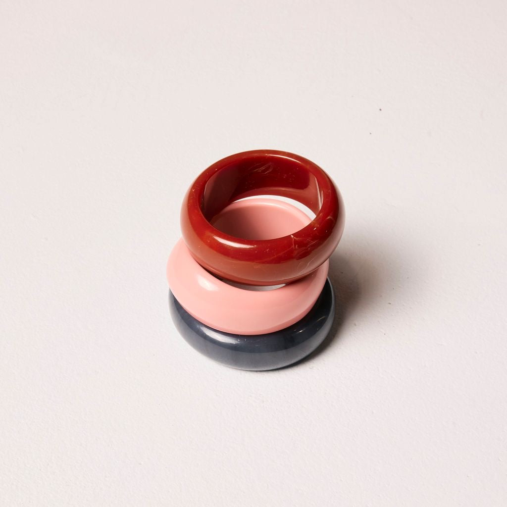 We Are Emte - The Pink Resin Bangle