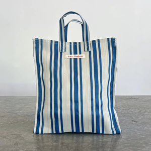 Dos Ombré - Bengali Bag | Cream + Blue Stripe