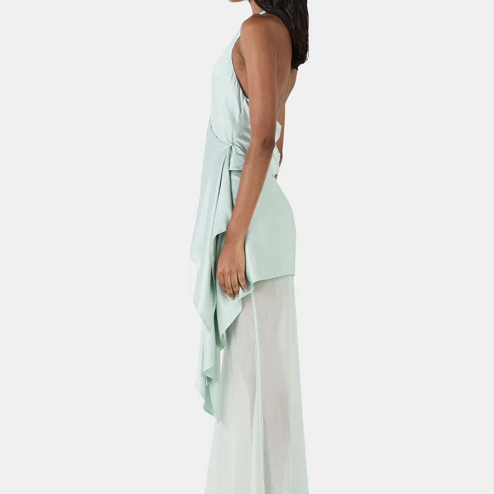 
                      
                        Hansen and Gretel - Aisling Halter Top in Seafoam
                      
                    