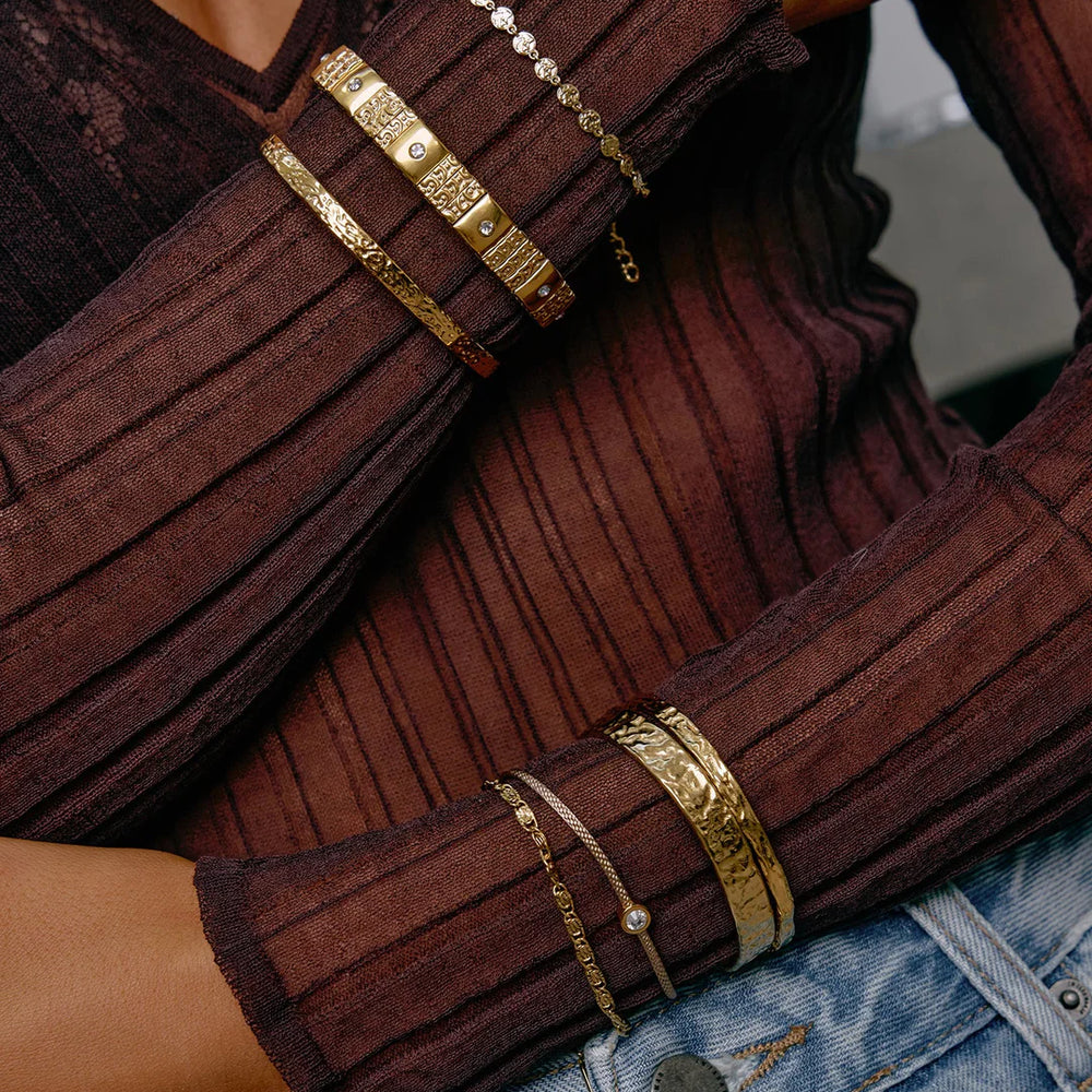 Arms of Eve - Atlas Bracelet in Gold