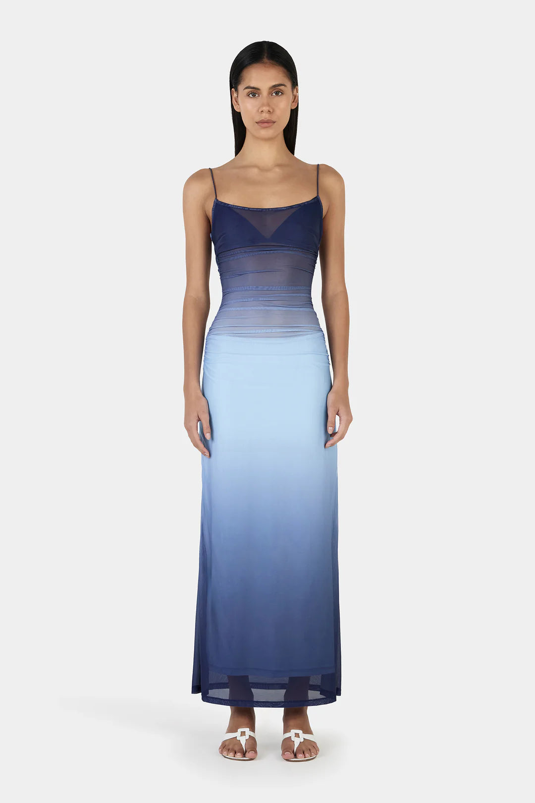 Ownley - Arabella Midi Dress in Ocean Gradient