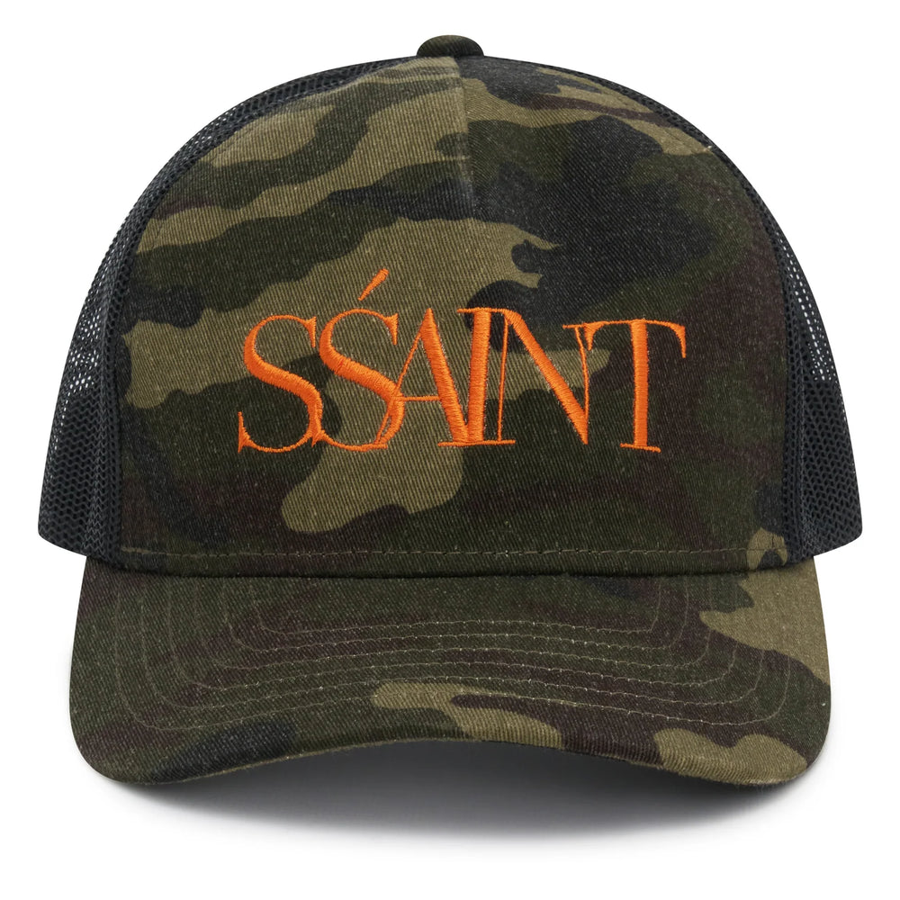 SSAINT - Camo Trucker Cap