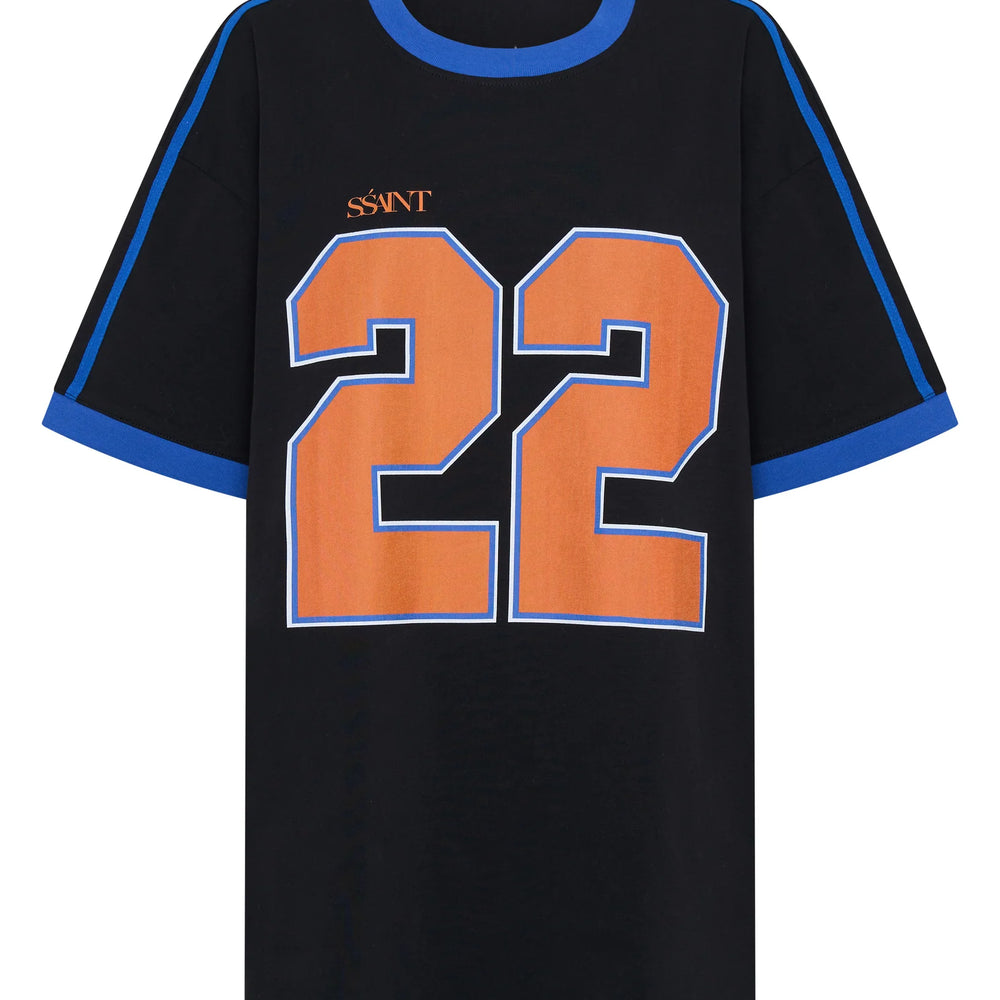 SSAINT - Twenty Two Tee in Black