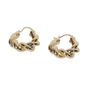 
            
                Load image into Gallery viewer, We Are Emte- Swivel Hoops in Gold
            
        