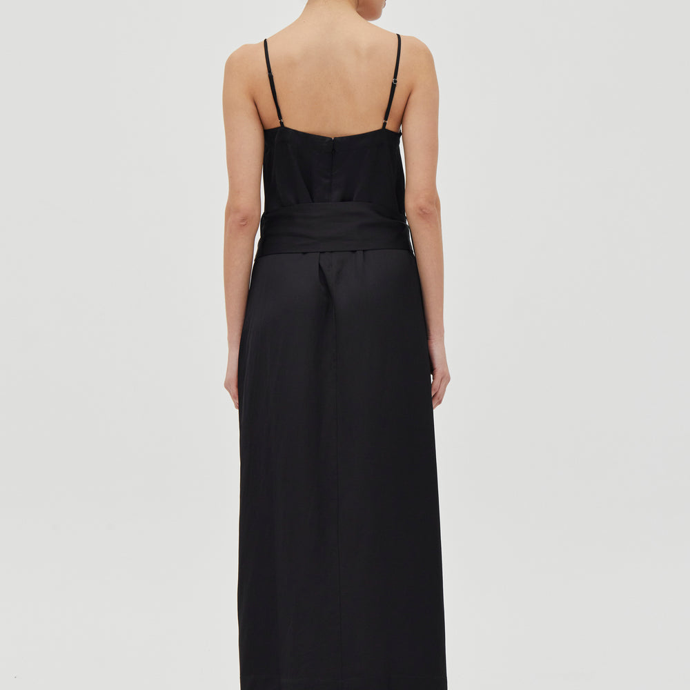 
                      
                        Third Form - Elysian Belted Maxi Dress in Black
                      
                    