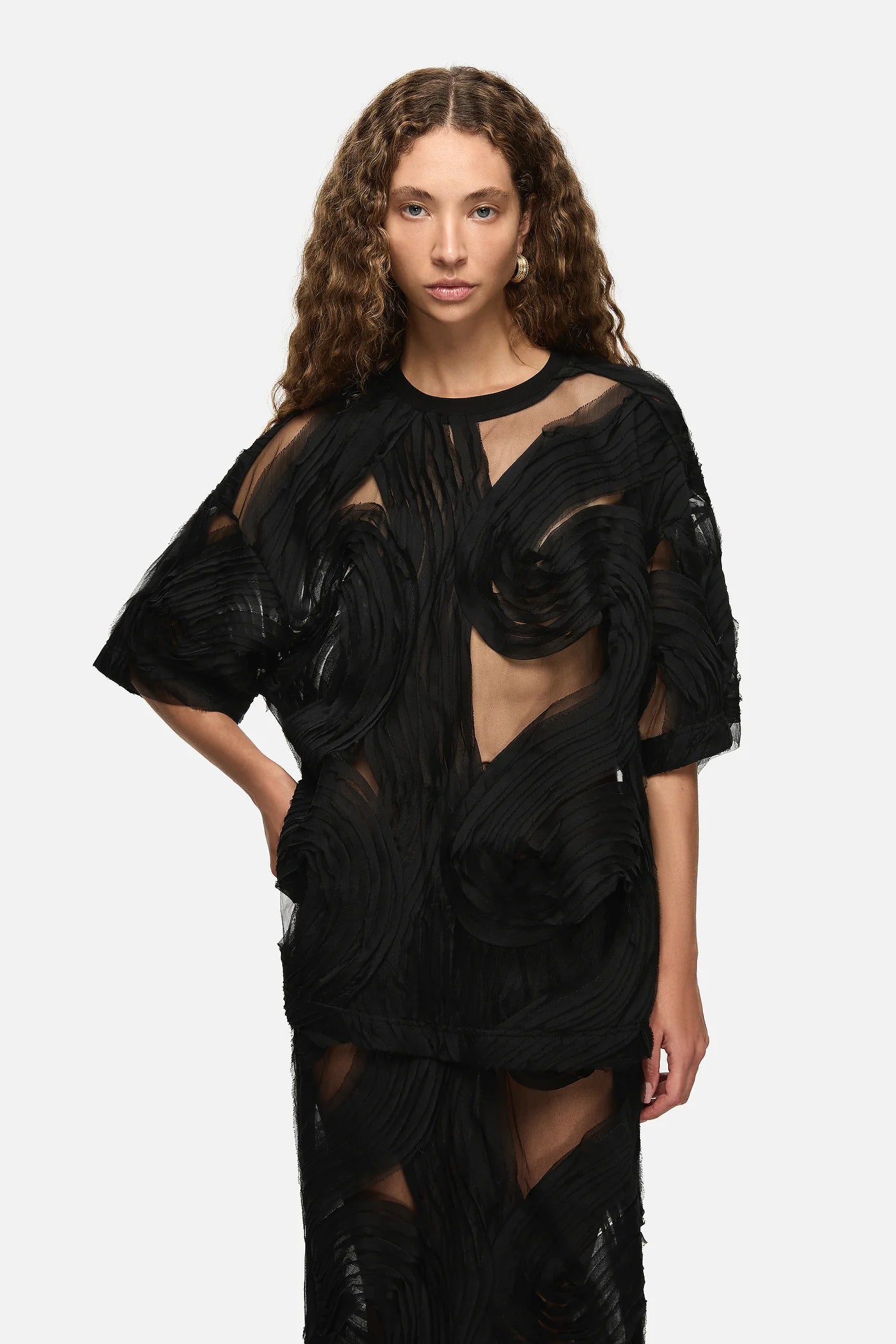 Blanca - Delmare Shirt in Black