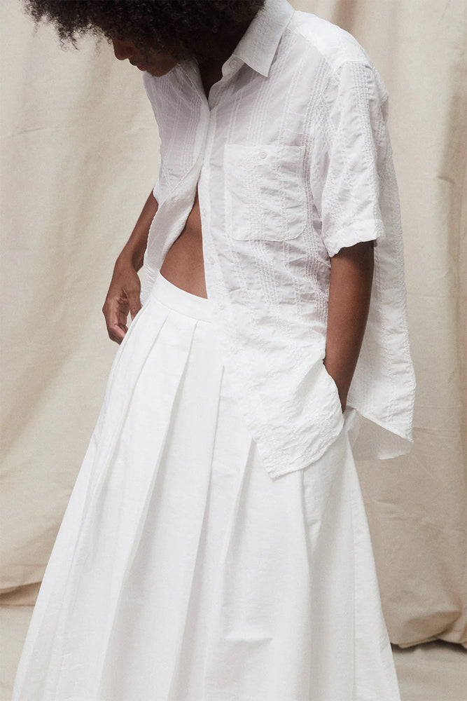 Blanca - Corina Shirt in White