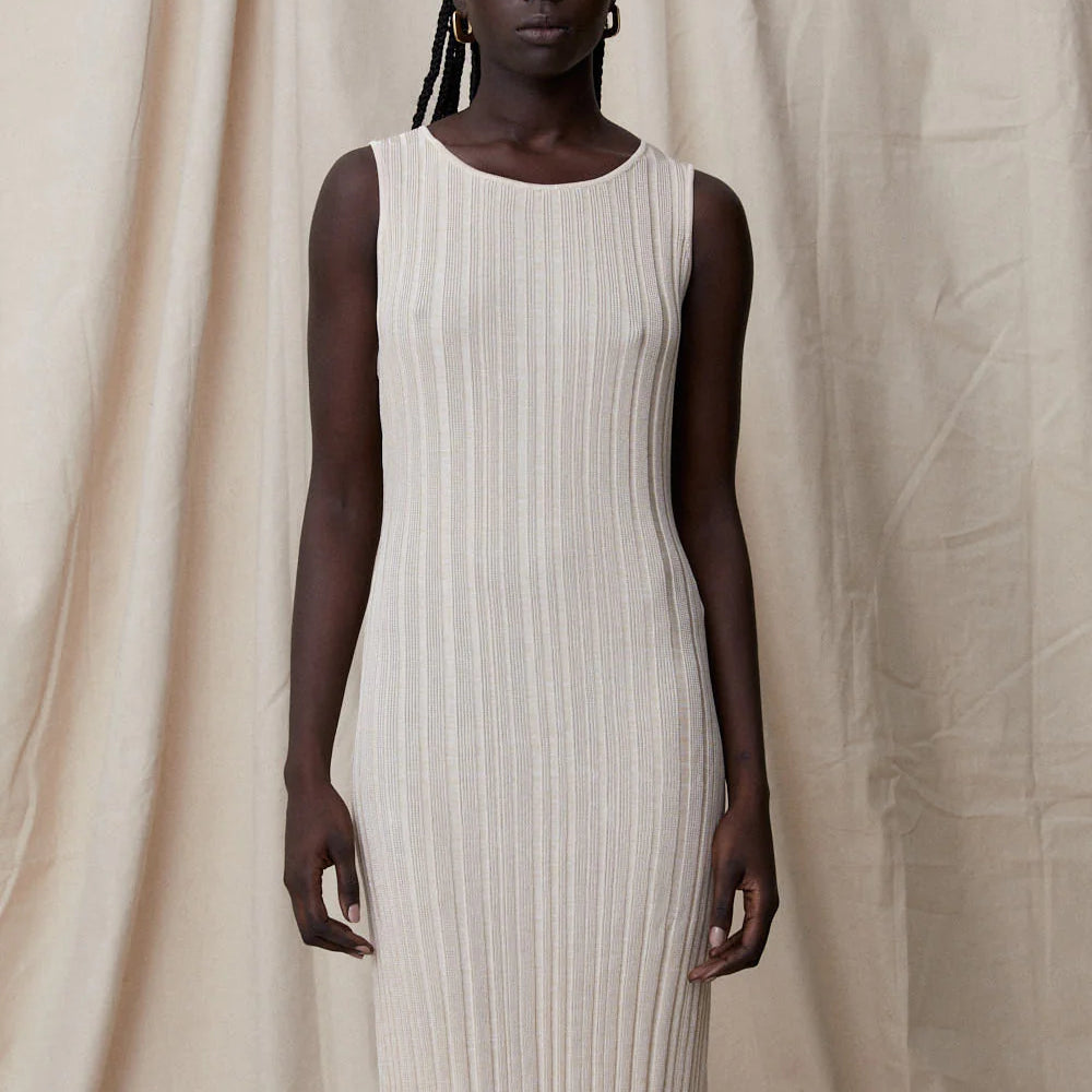 Blanca - Adelina Dress in Cream