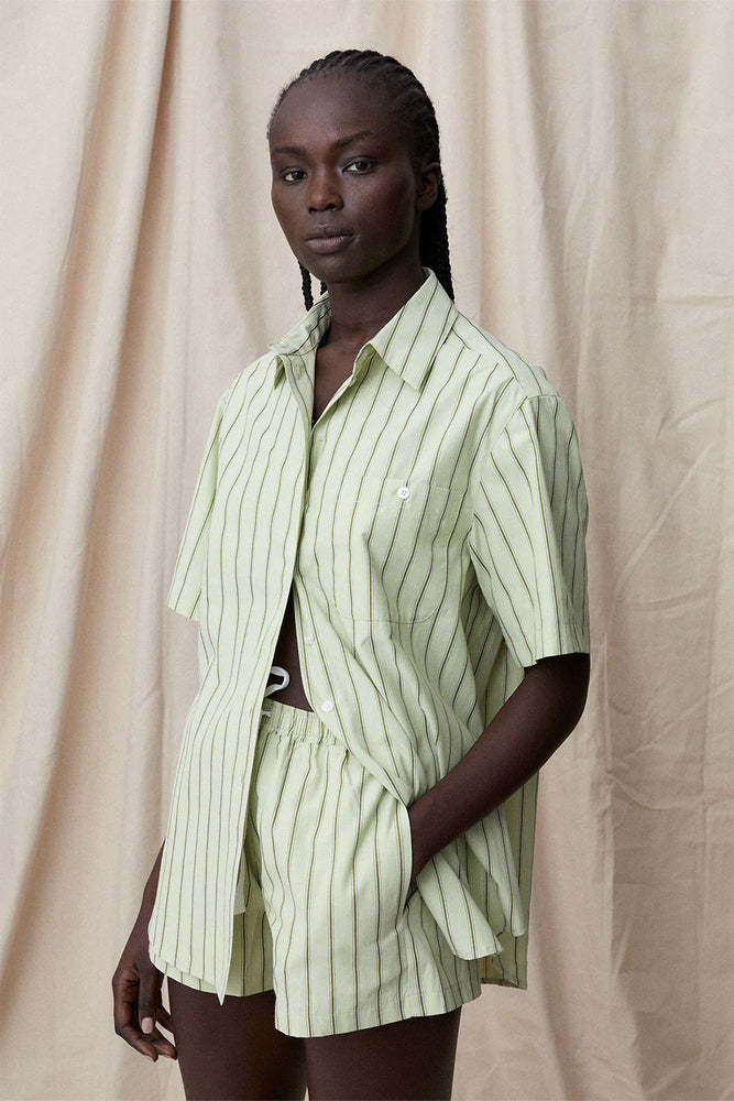 
            
                Load image into Gallery viewer, Blanca - Alessia Shirt in Green
            
        