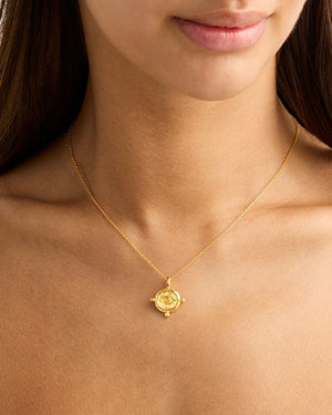 By Charlotte - Luck and Love Necklace in Gold