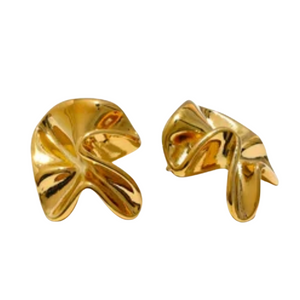 We Are Emte- Rider Earrings in Gold