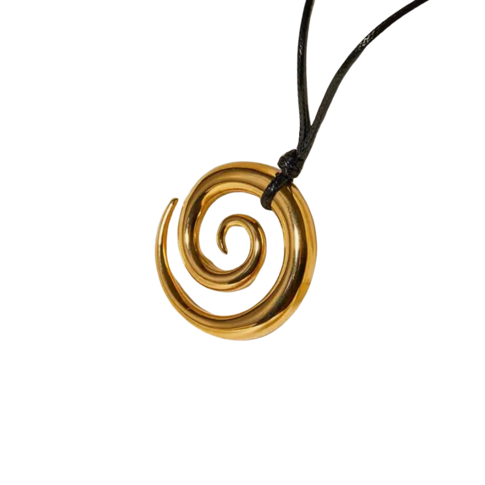 We Are Emte - Swirl Pendant Necklace