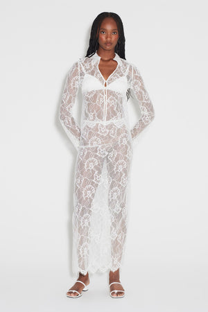 
            
                Load image into Gallery viewer, Hansen and Gretel - Cleo Lace Top in Ivory
            
        