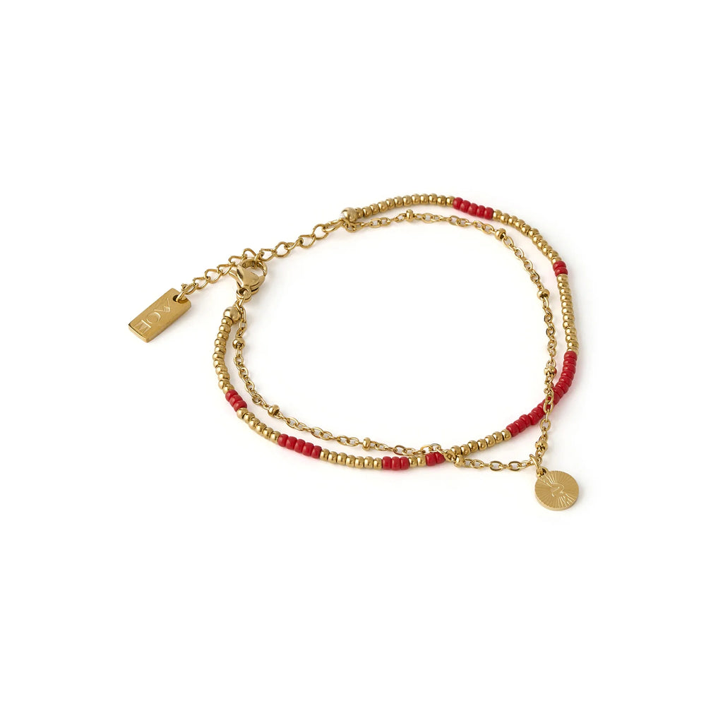 Arms of Eve - Cobra Bracelet in Cherry