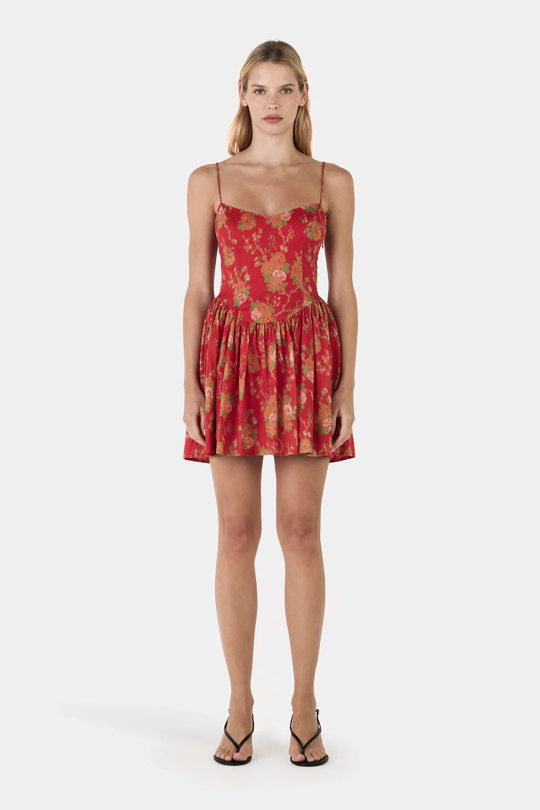Hansen and Gretel - Cordelia Mini Dress in Climbing Roses