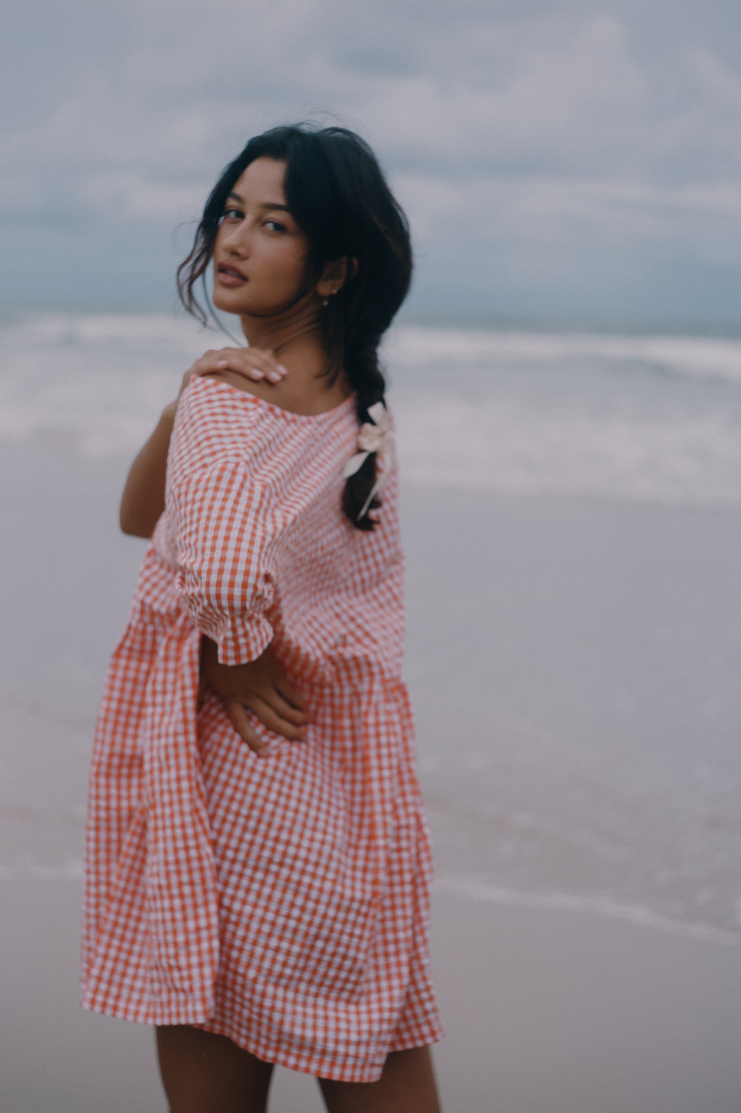Bare Road - Darcey Dress in Starburst Gingham