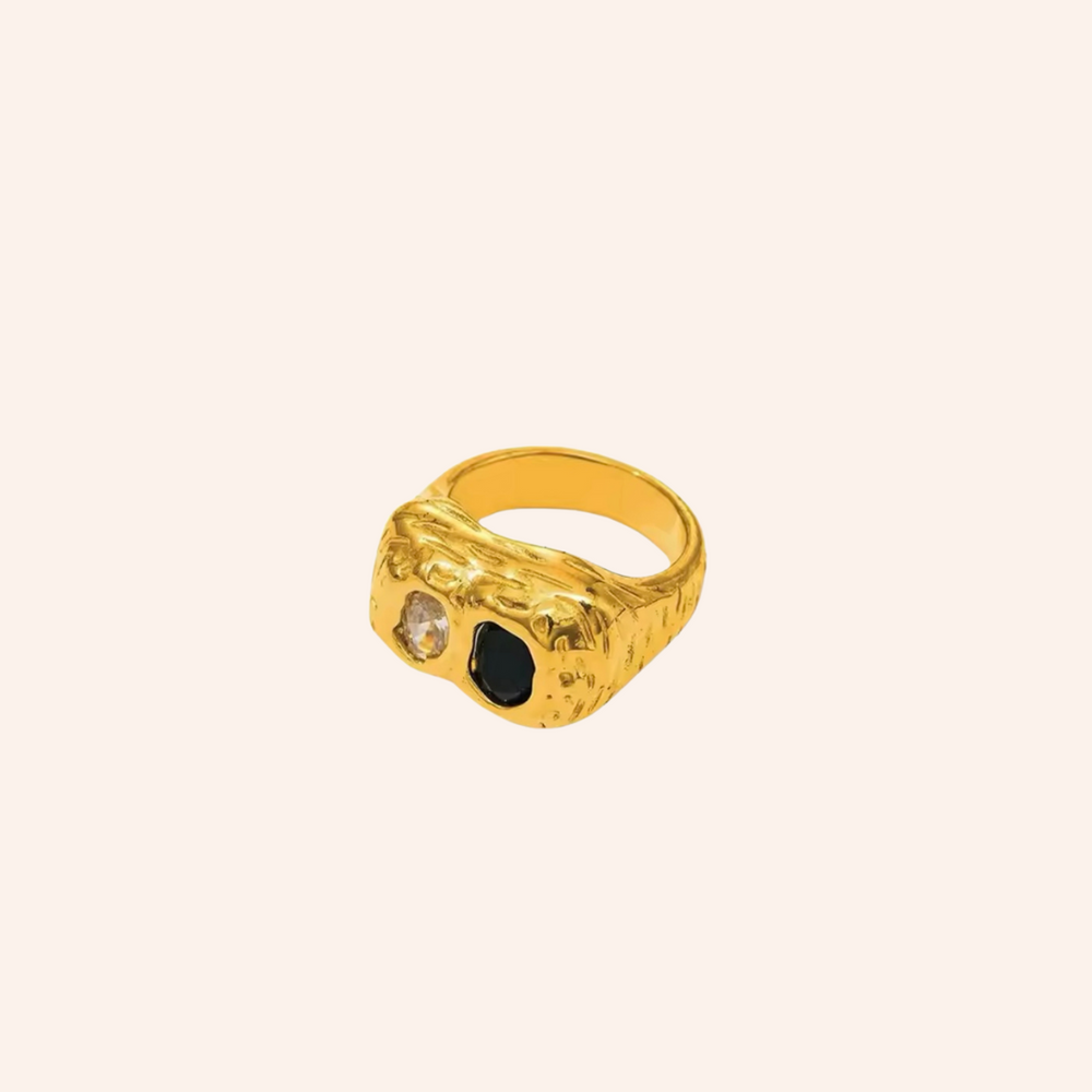 We are Emte - Vortex Ring in Gold Plated