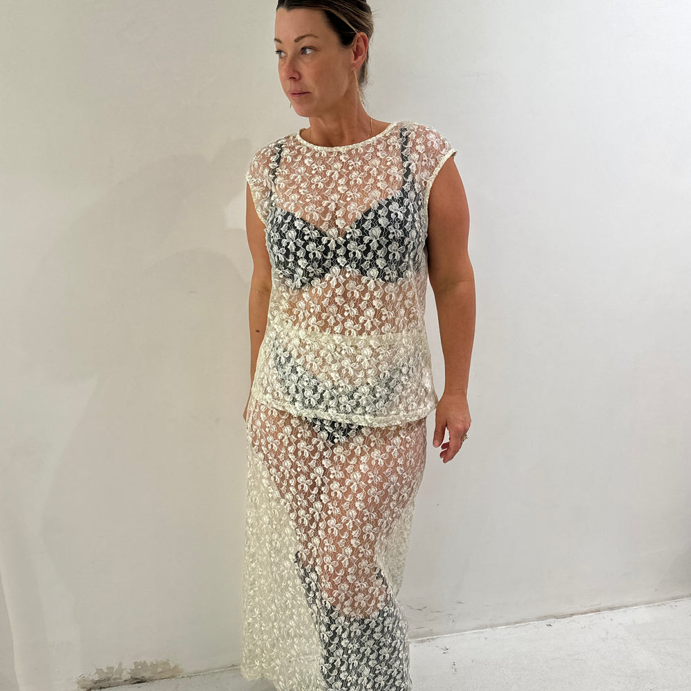 Emte - Vintage Lace Skirt