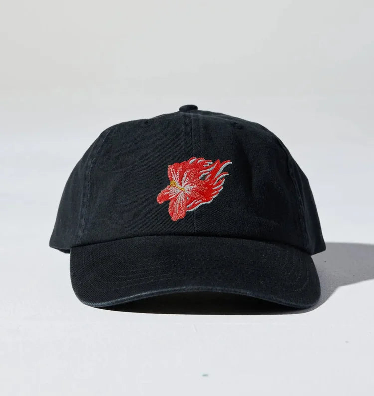 Sea Street - Flaming Hibiscus Cap