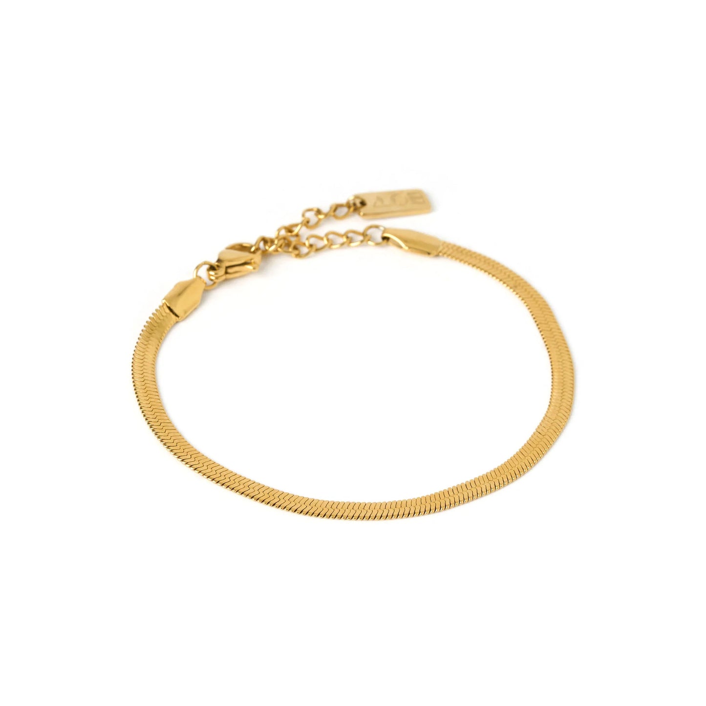Arms of Eve - Sylvia Snake Chain Bracelet in Gold