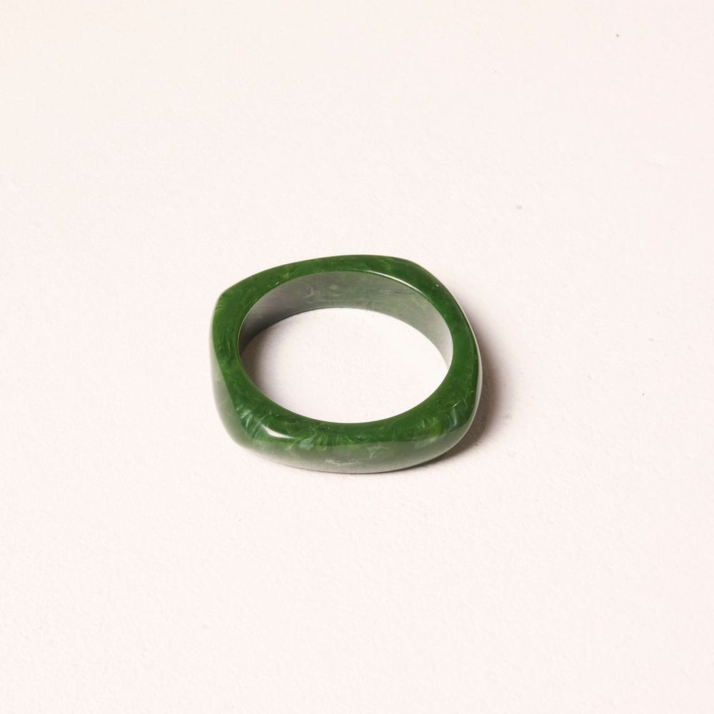 We Are Emte - The Emerald Resin Bangle