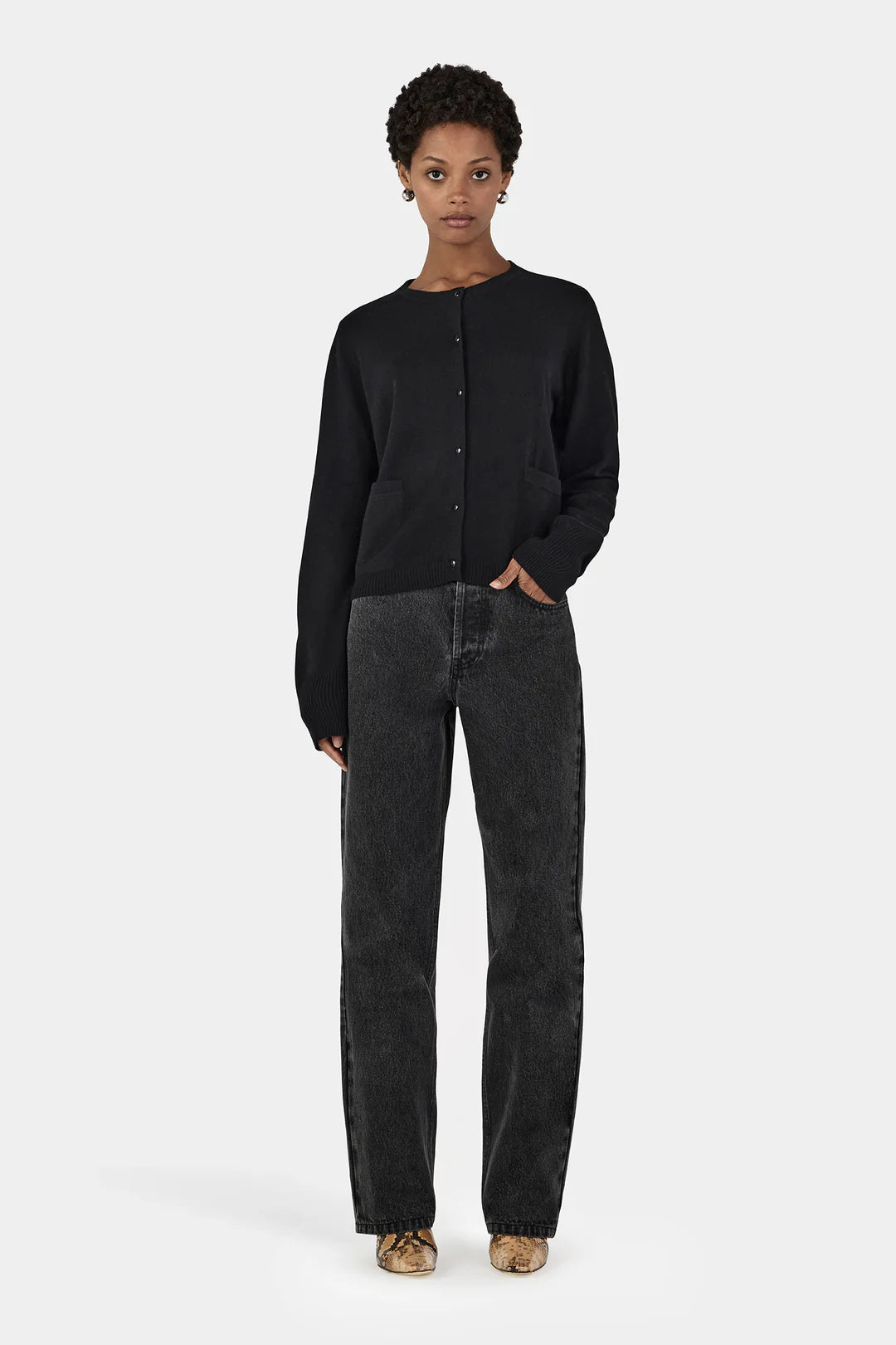 Hansen and Gretel - Ryan Straight Leg Jean in Charcoal