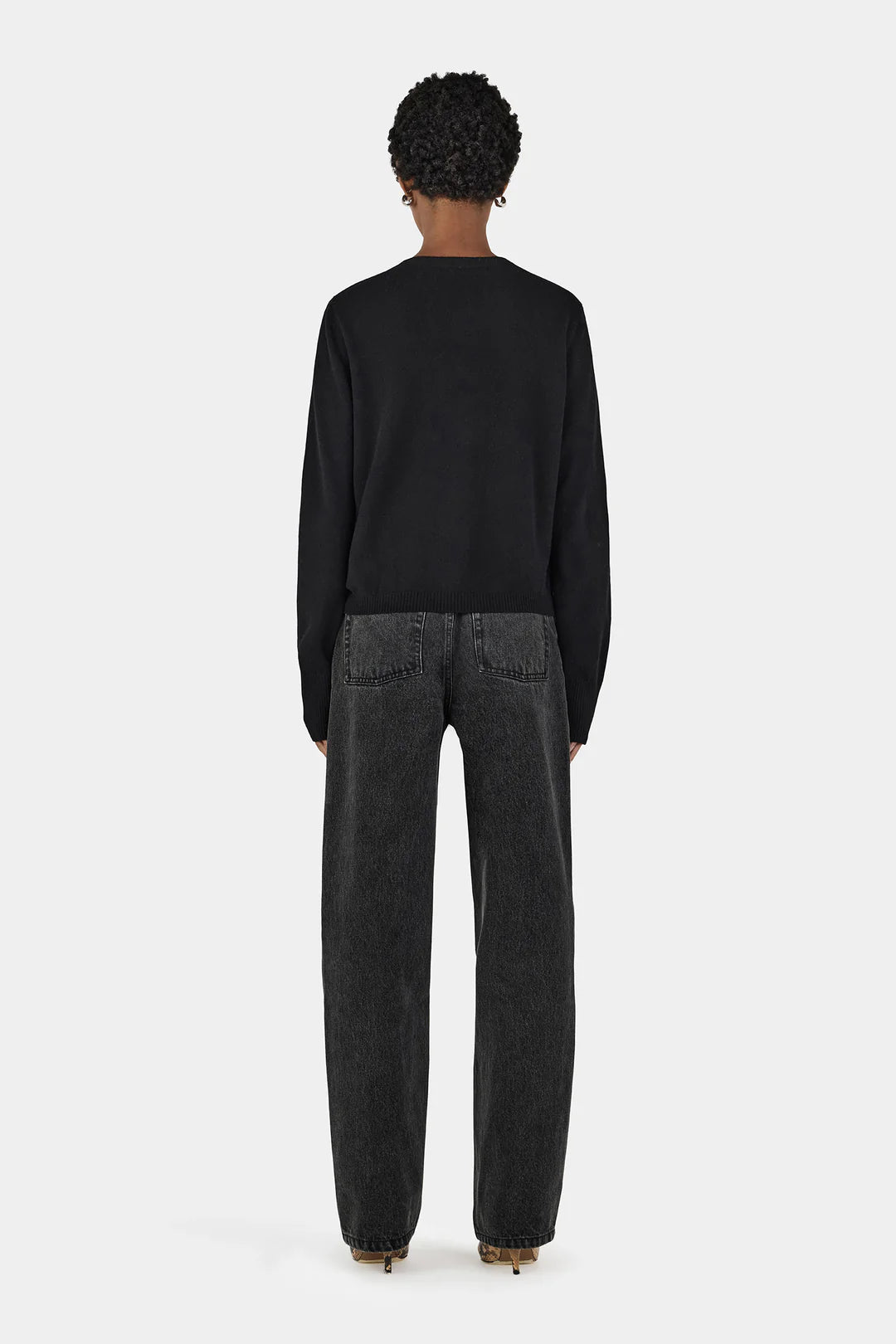 Hansen and Gretel - Ryan Straight Leg Jean in Charcoal