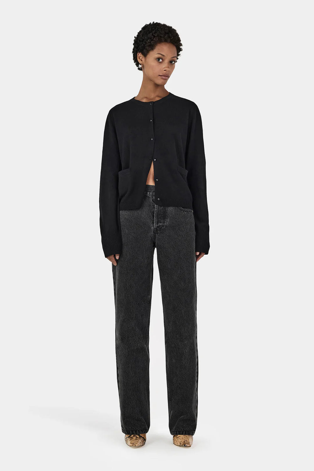 Hansen and Gretel - Ryan Straight Leg Jean in Charcoal