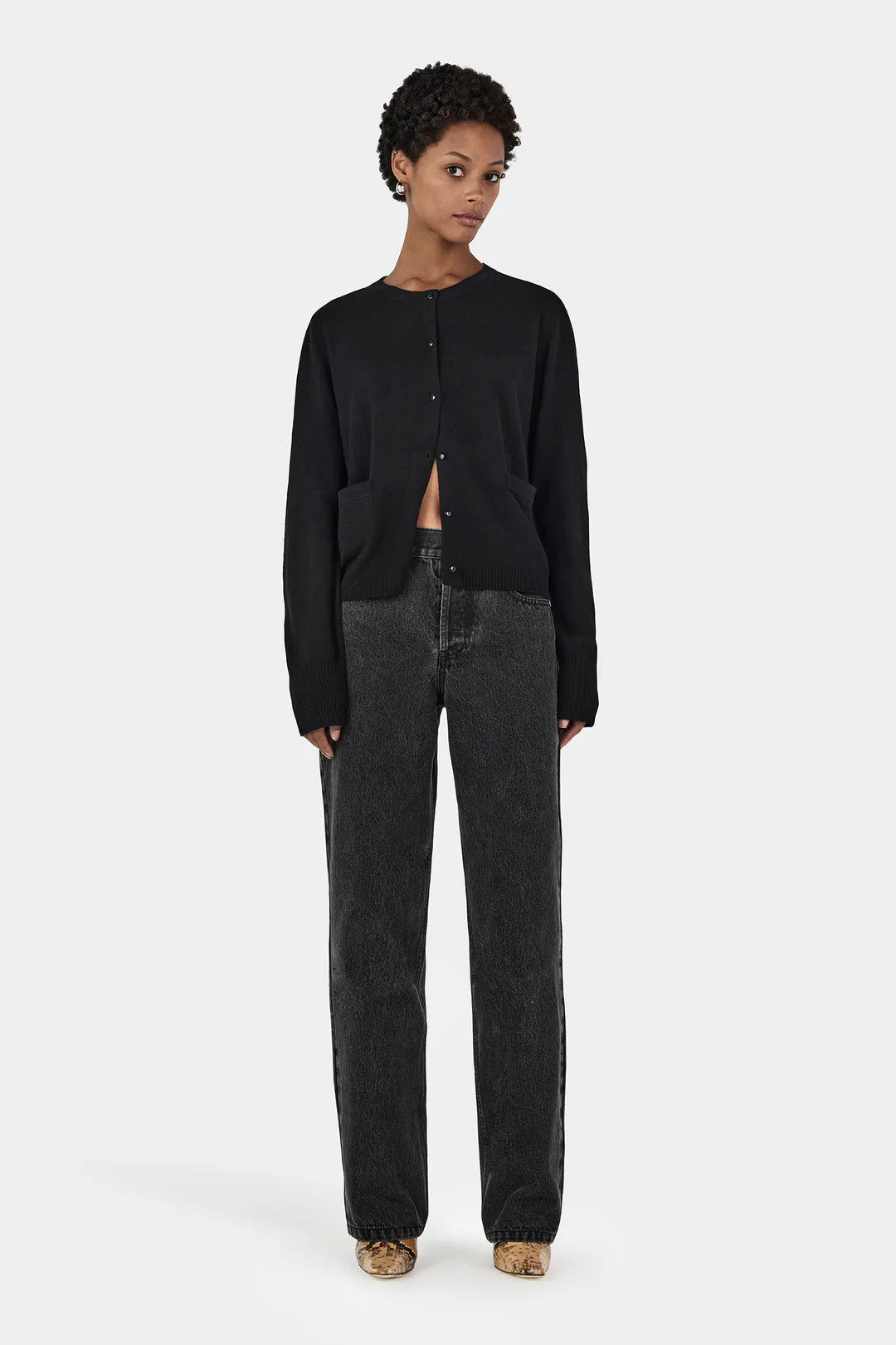 Hansen and Gretel - Ryan Straight Leg Jean in Charcoal