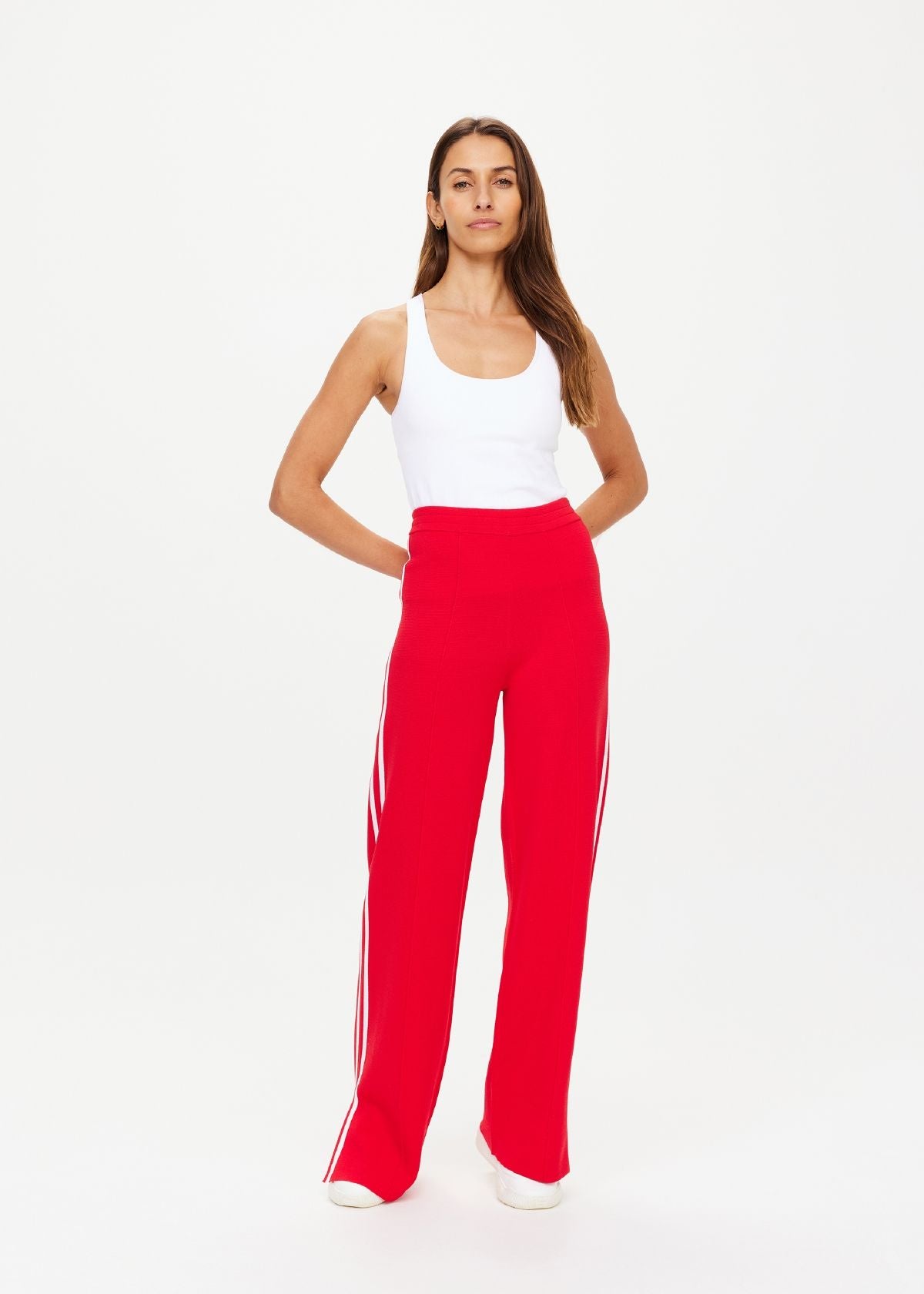 The Upside - Montana Freya Knit Pant in Roja