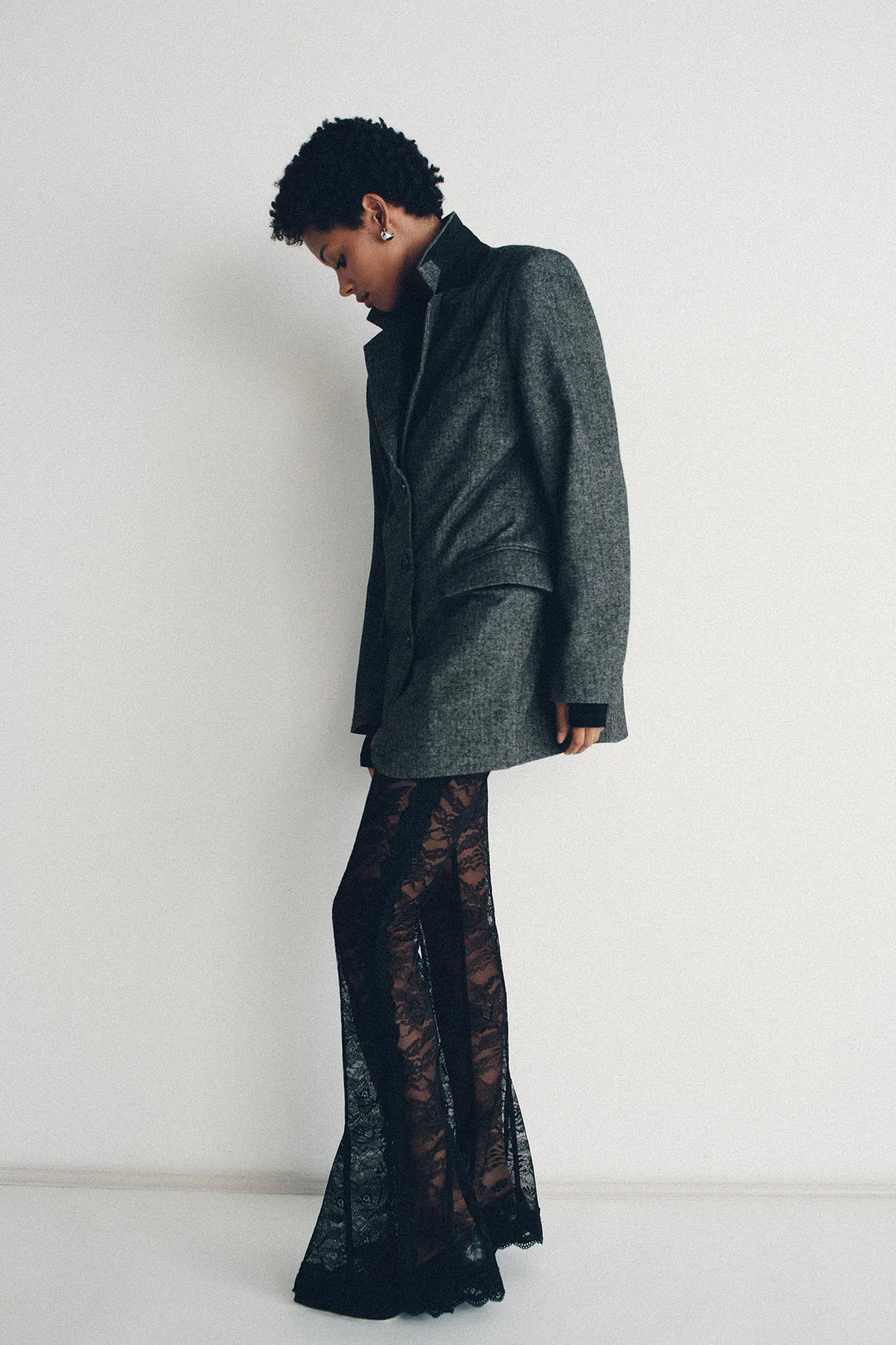 Hansen and Gretel - Jillian Lace Pant in Black