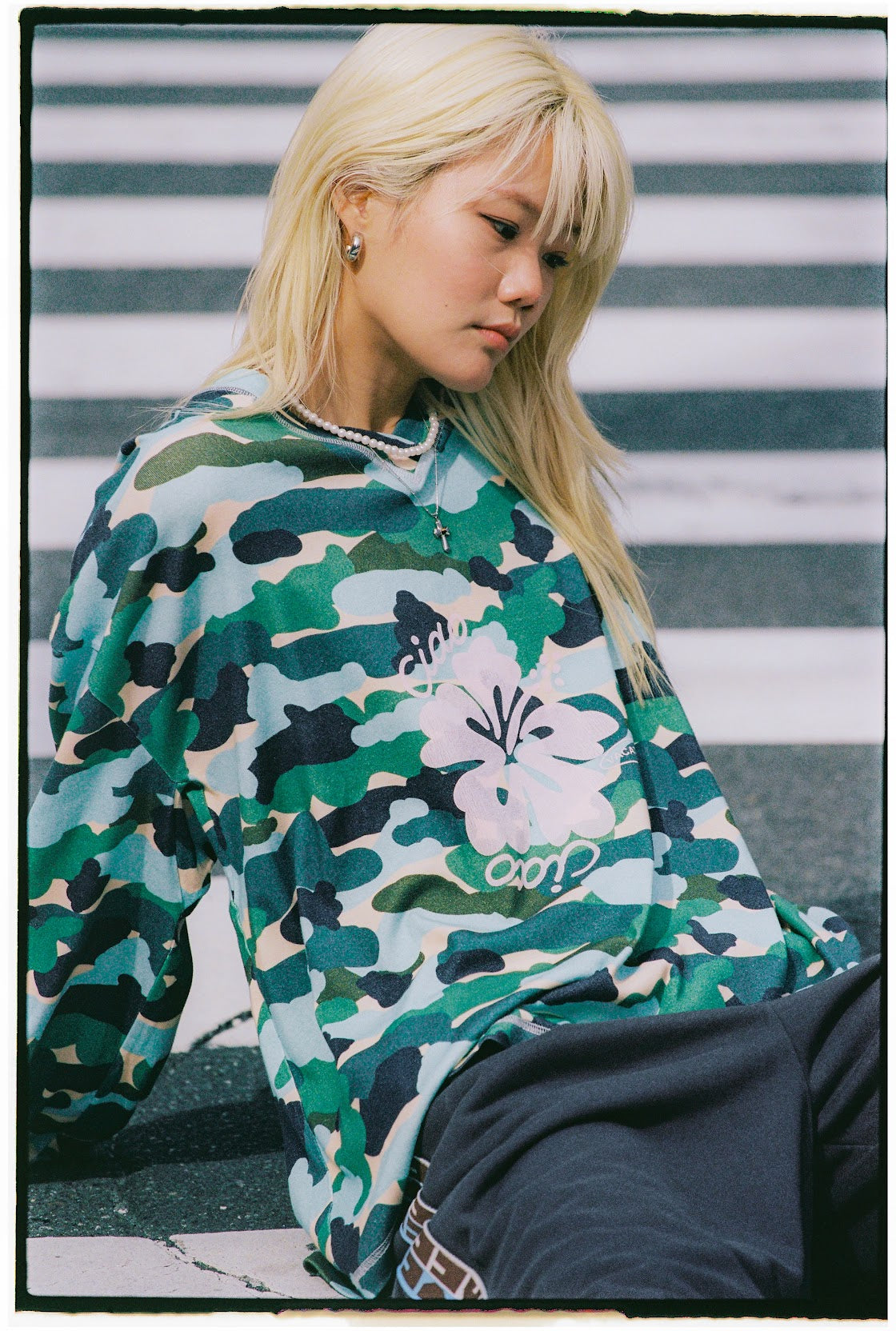 Ciao Ciao Vacation - Camo Hibiscus Speedway Tee