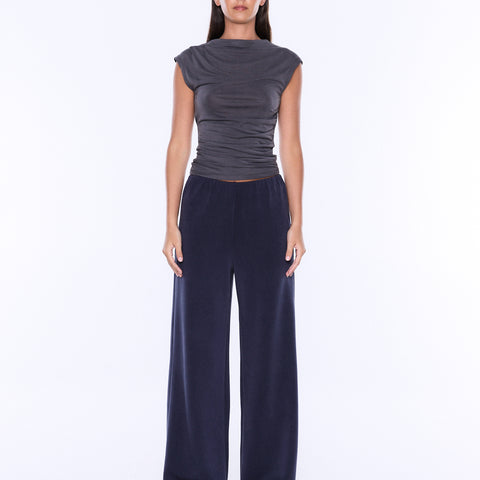 Ena Pelly - Alessa Relaxed Pant in Midnight Navy