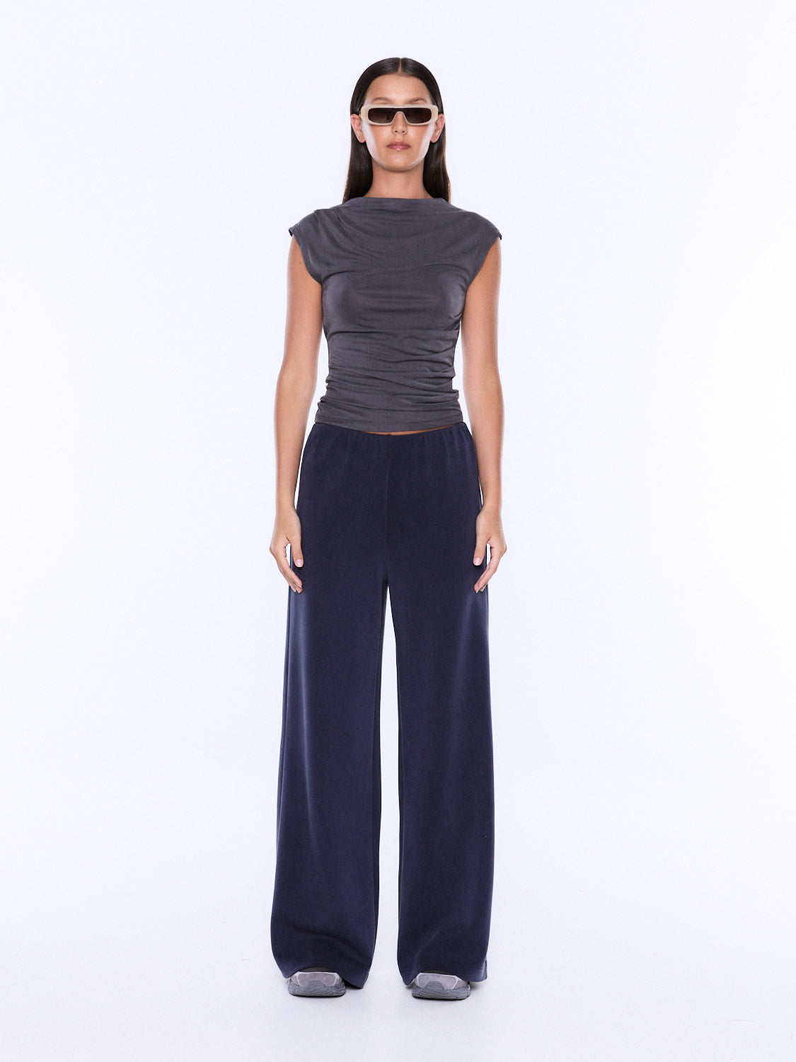 Ena Pelly - Alessa Relaxed Pant in Midnight Navy