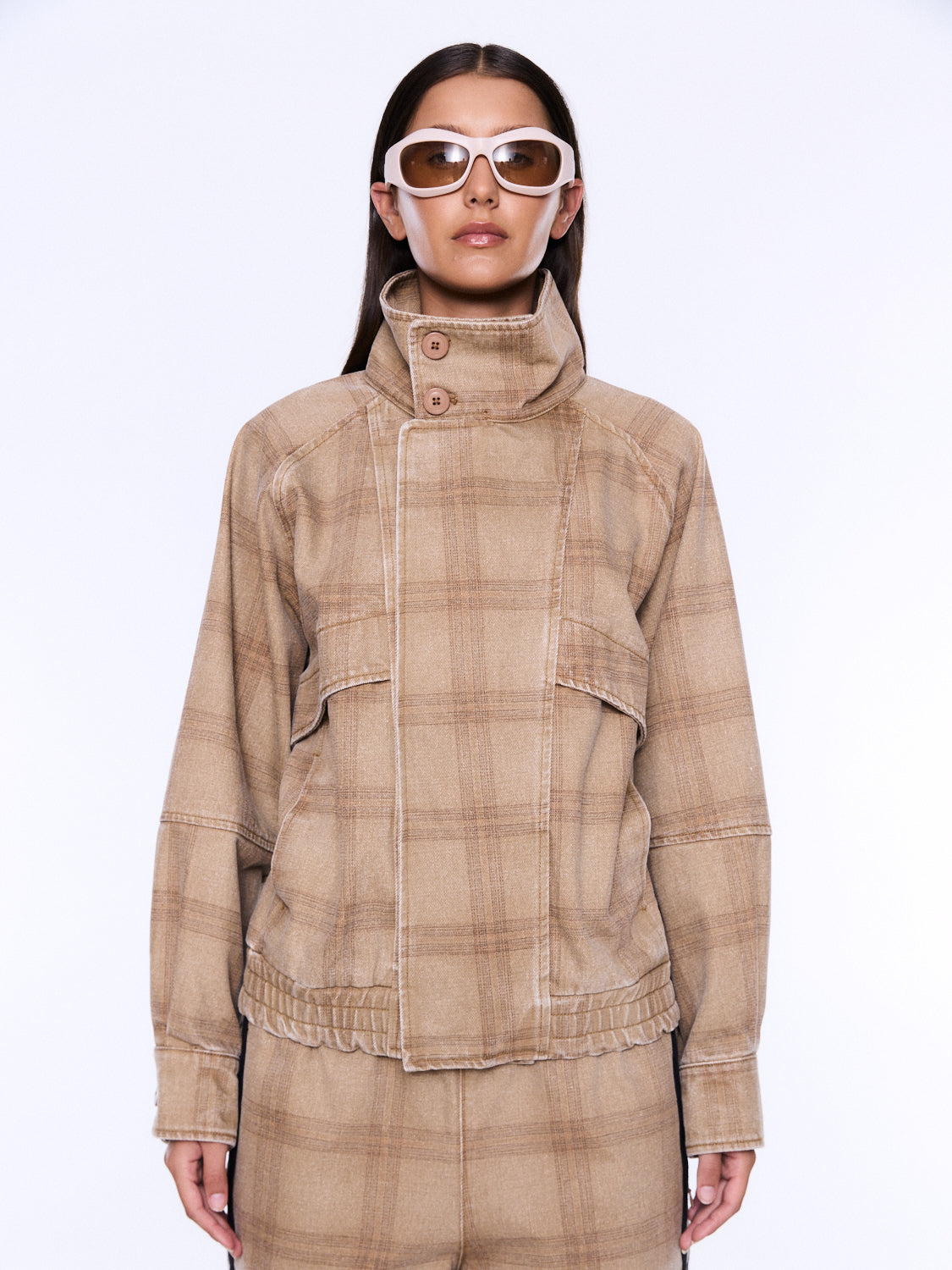 Ena Pelly - Zuri Jacket in Beige