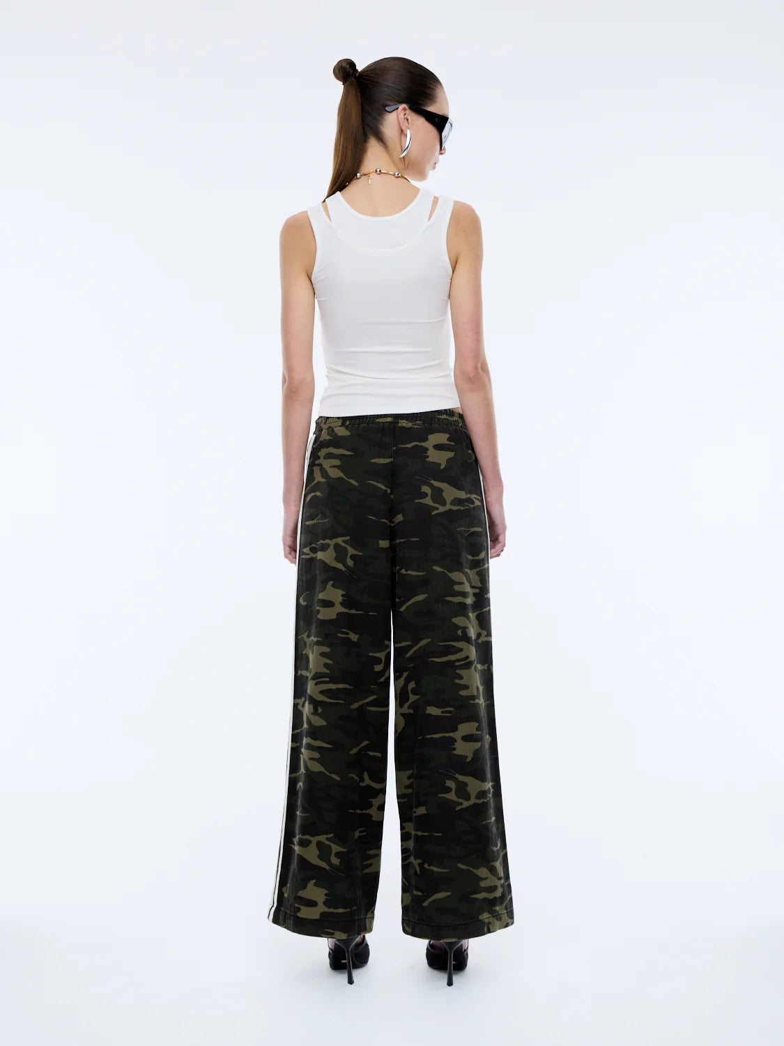 Ena Pelly - Myla Wide Leg Pant in Camo Print