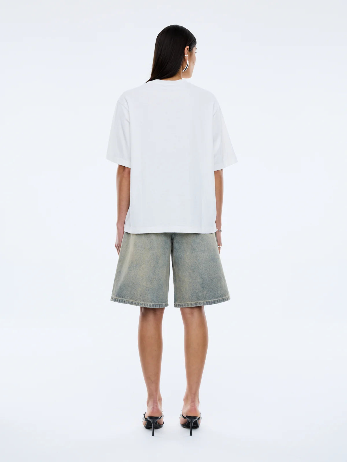 Ena Pelly - Peaches Tee in Vintage White