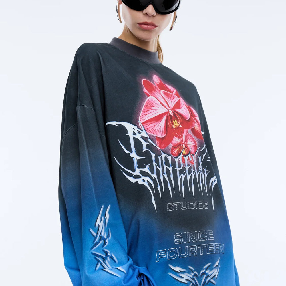Ena Pelly - Orchid Long Sleeve Tee Dress