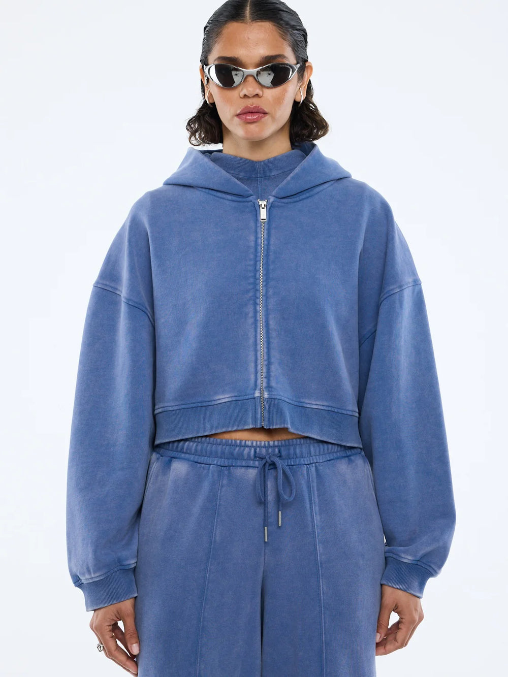 Ena Pelly - Tia Cropped Zip Jacket