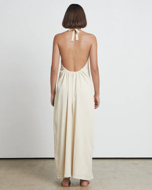 BARE By Charlie Holiday - The Crinkle Halter Dress